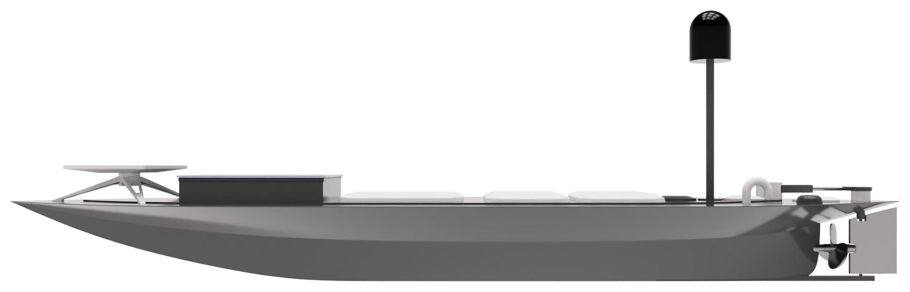 USV Sepulka - widok boczny